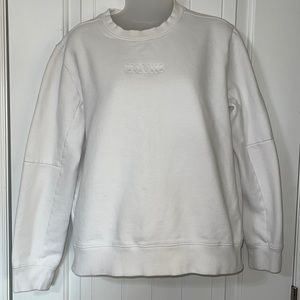 Tavik Crew Neck White Sweatshirt. Size Medium.